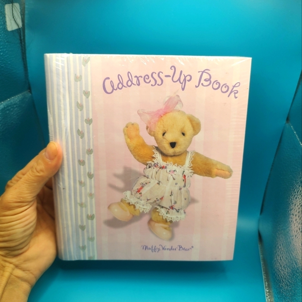 💥 3/$20 Muffy Vander Bear Address Book! NWT